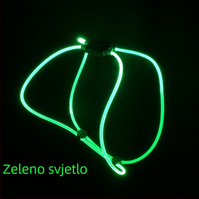 LED vesta za psa s USB punjivim prsni pojasom, DIY rezanje