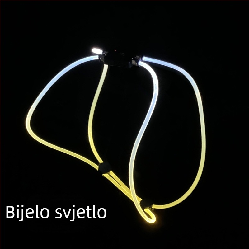 LED vesta za psa s USB punjivim prsni pojasom, DIY rezanje