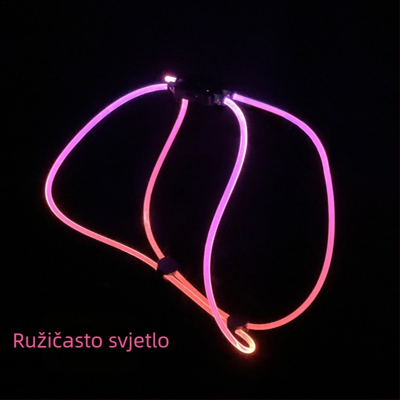 LED vesta za psa s USB punjivim prsni pojasom, DIY rezanje