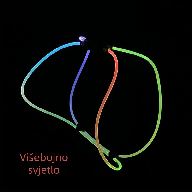 LED vesta za psa s USB punjivim prsni pojasom, DIY rezanje