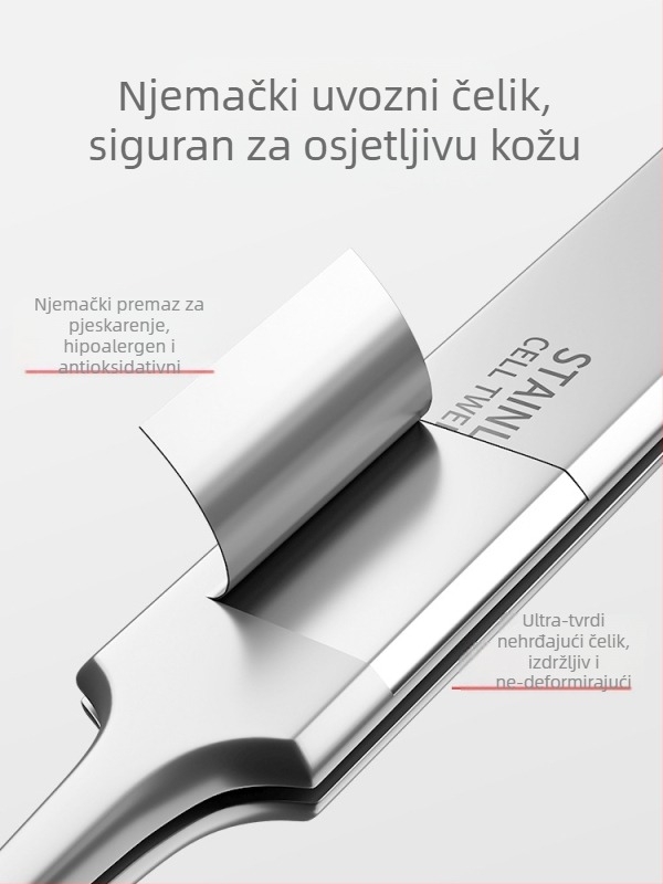 Izuzetno tanke pinzete br. 5 za uklanjanje crnih točk i akni, profesionalni set igala za uklanjanje akni