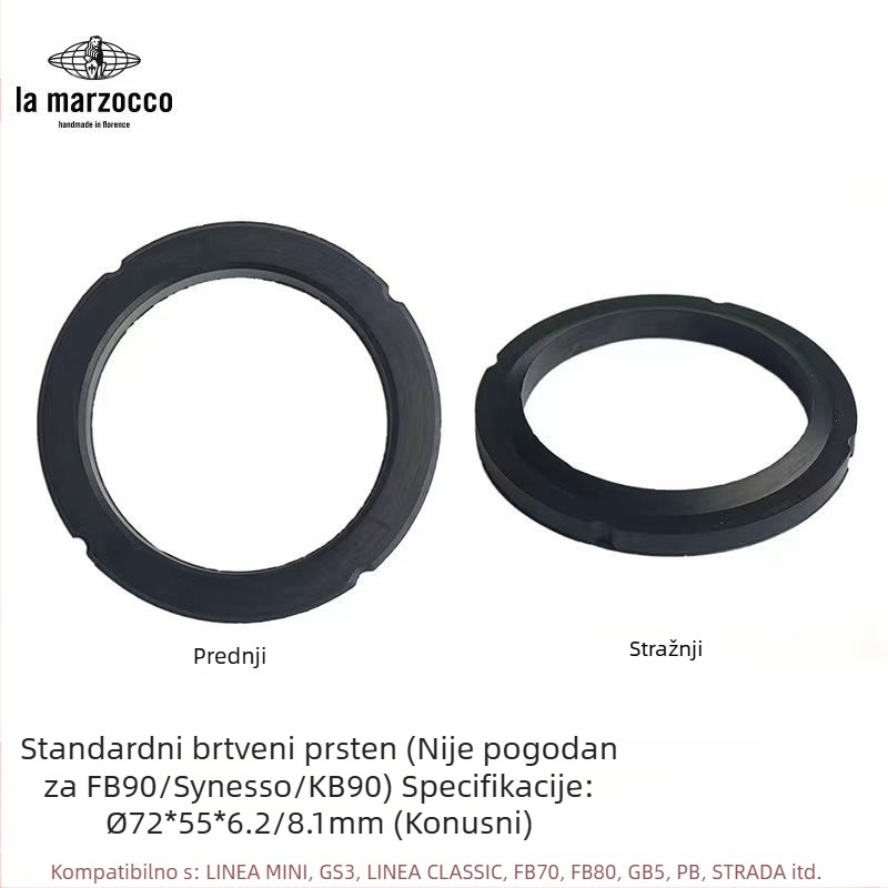 Gumeni brtvni prsten za glavu kuhače kave GS3/KB90