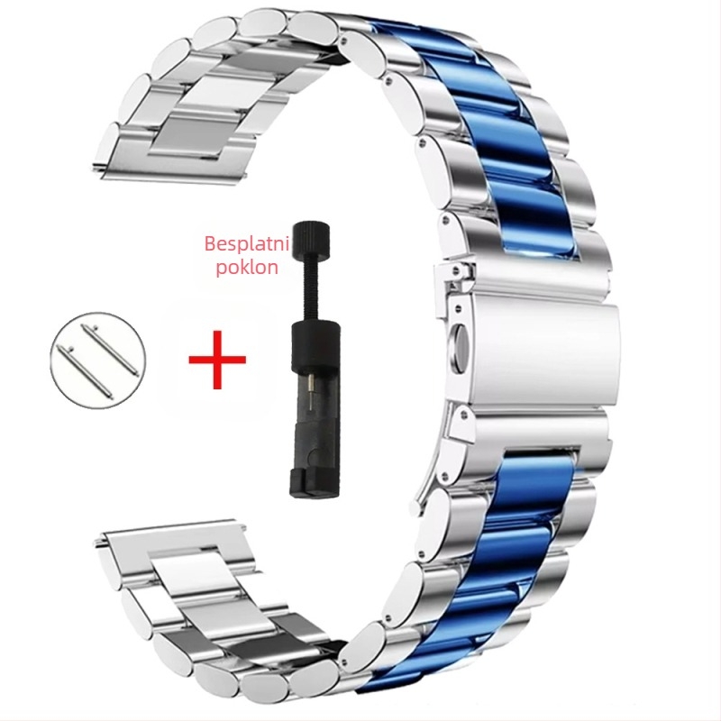 Nerđajući čelični remen za Samsung Galaxy Watch 7/6/5/4 – Ney, šifra SXSZGD, proljeće 2025 izdanje