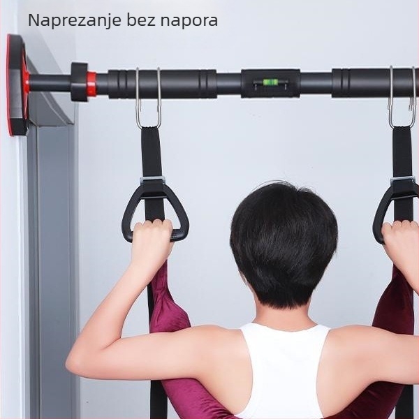 Lumbalna trakciona traka s naslonom za kućno istezanje kralježnice – jednosmjerna šipka, podrška protruziji diska