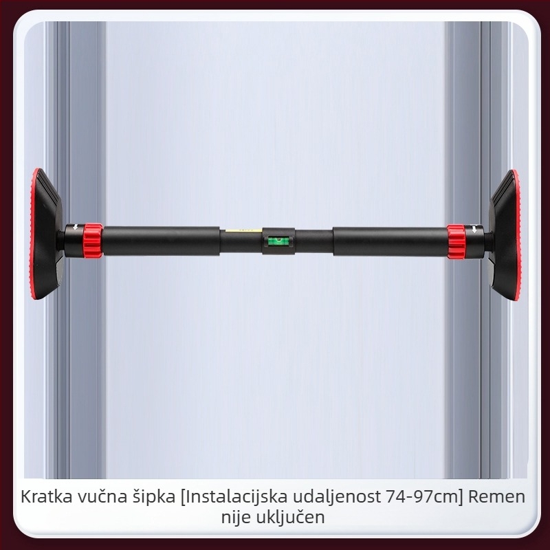 Lumbalna trakciona traka s naslonom za kućno istezanje kralježnice – jednosmjerna šipka, podrška protruziji diska
