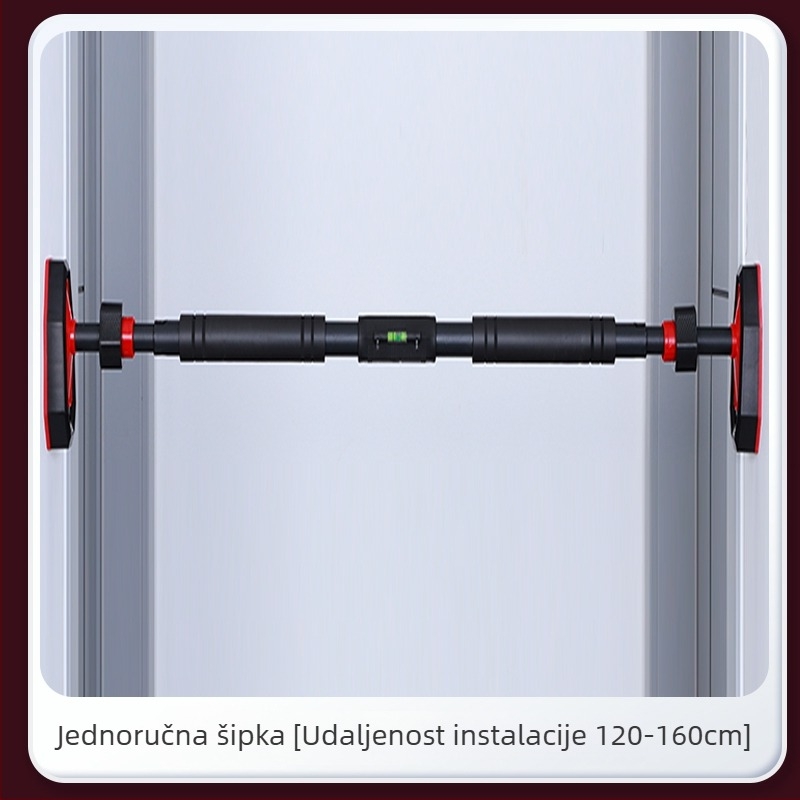 Lumbalna trakciona traka s naslonom za kućno istezanje kralježnice – jednosmjerna šipka, podrška protruziji diska