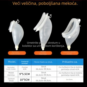 Silikonski mokraćni urinal za odrasle, Materijal: Silk flower; Kategorija: Spittoon; Marka: Other; Uvoz: Ne