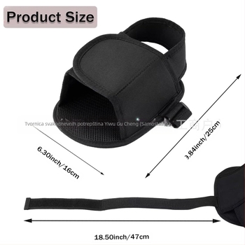 Set potpore za stopala za invalidska kolica – Oxford Cloth + Scuba Fabric, Model jgliygly