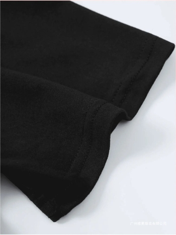 Unisex pamukasta majica s patriotskim geometrijskim printom, okrugli izrez, kratke rukave, regular fit