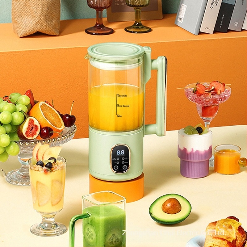 Stroj za sojino mlijeko – potpuno automatiziran, bez kuhanja, bez filtracije; staklena kućica, 500 W, 220 V, 500–1000 ml, autočišćenje, zadržavanje topline, dodirno upravljanje