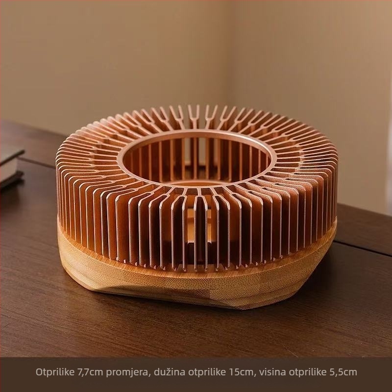 Čajna grijna baza - cinkova legura, Novi kineski stil, Podrijetlo: Chaozhou, Ispis logotipa