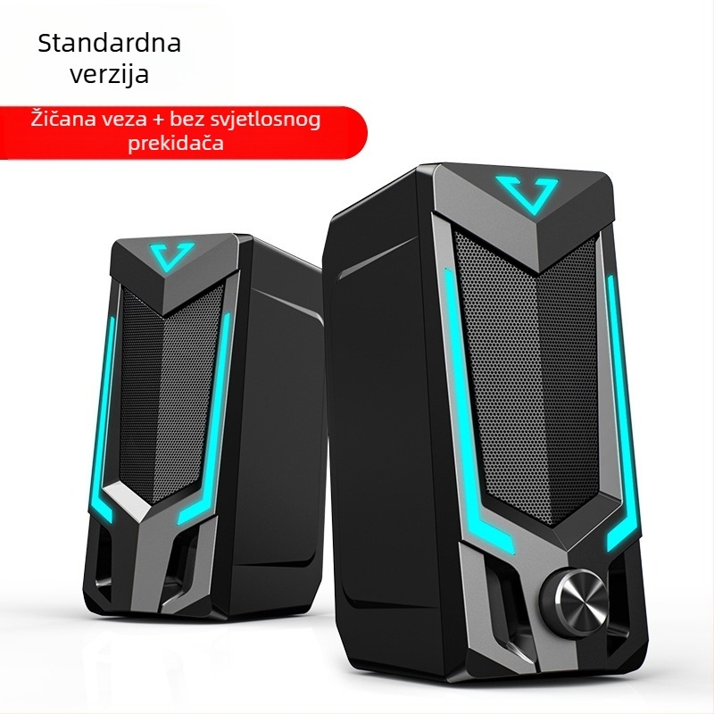 SADA V-150 PC zvučnik, dvostruki zvučnici, 3,5 mm ulaz, Bluetooth 5.0, 30 Hz–15 kHz, SNR ≥ 60 dB
