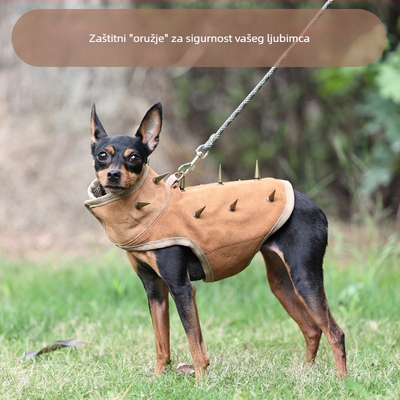 Vanjska jakna za pse – prozračna, štit protiv ugriza, zaštita od kidanja, podesiva kopča, PD10077, DogLemi