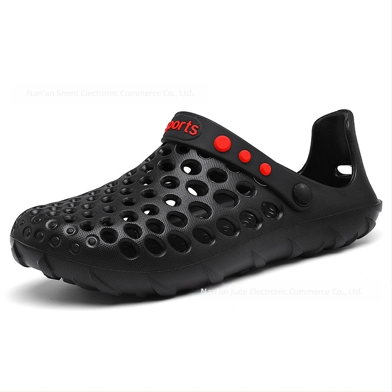 Muške ljetne sandale, slip-on, EVA gornji dio i EVA potplat, prozračne, casual (EVA gornji dio; EVA potplat; slip-on; prozračne; 3 cm visina pete)