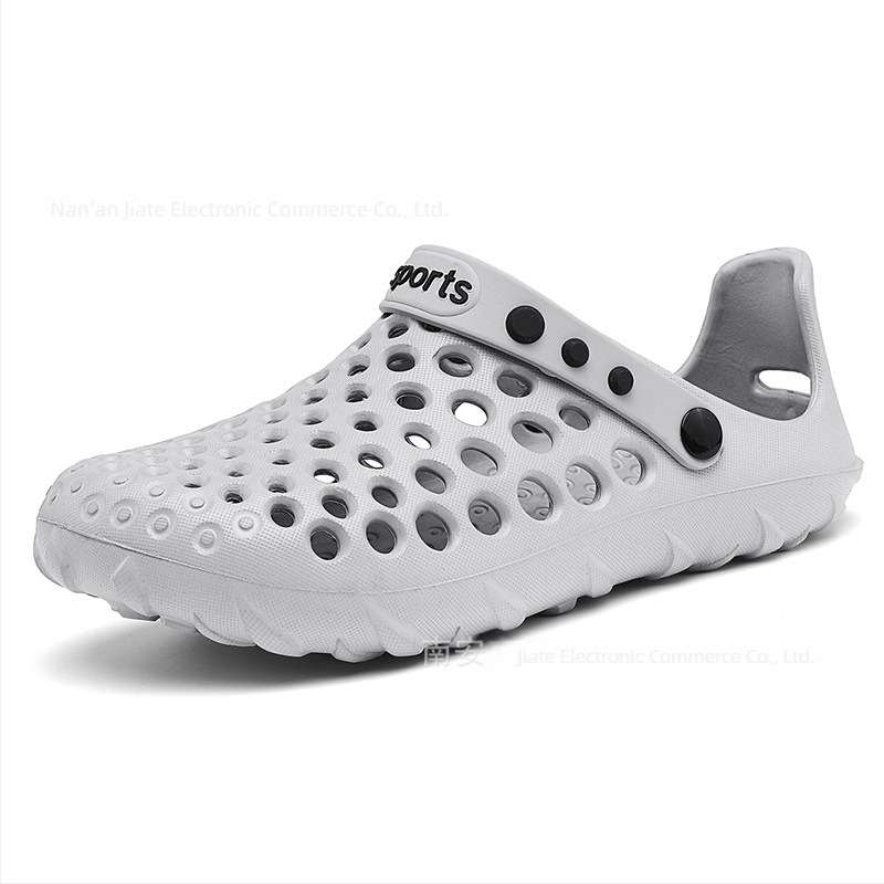 Muške ljetne sandale, slip-on, EVA gornji dio i EVA potplat, prozračne, casual (EVA gornji dio; EVA potplat; slip-on; prozračne; 3 cm visina pete)