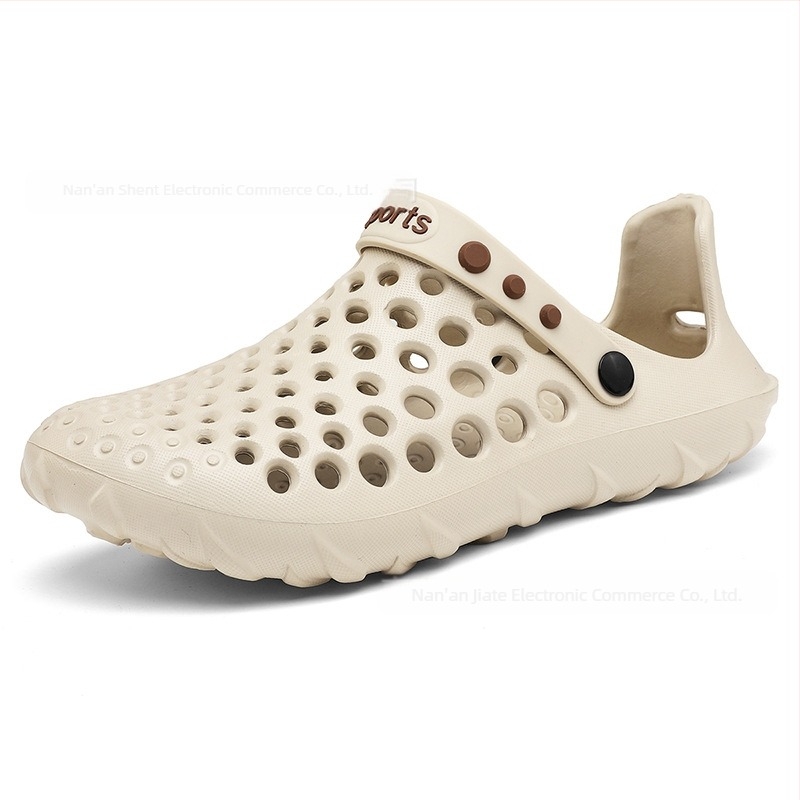 Muške ljetne sandale, slip-on, EVA gornji dio i EVA potplat, prozračne, casual (EVA gornji dio; EVA potplat; slip-on; prozračne; 3 cm visina pete)