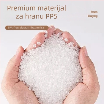 Kutija za zamrzavanje knedli s poklopcem – plastika za hranu, za pohranu hrane