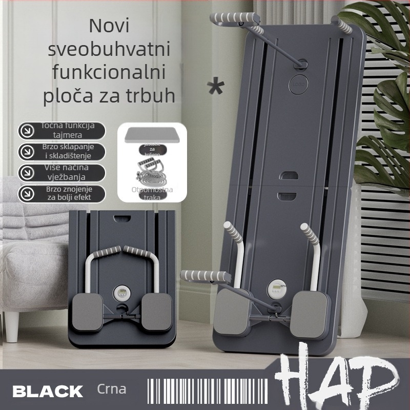 Kotac za trbuh i ploča za pilates – sklapanji kućni fitness uređaj, model plt, težina 4800 g, set od 4 komada