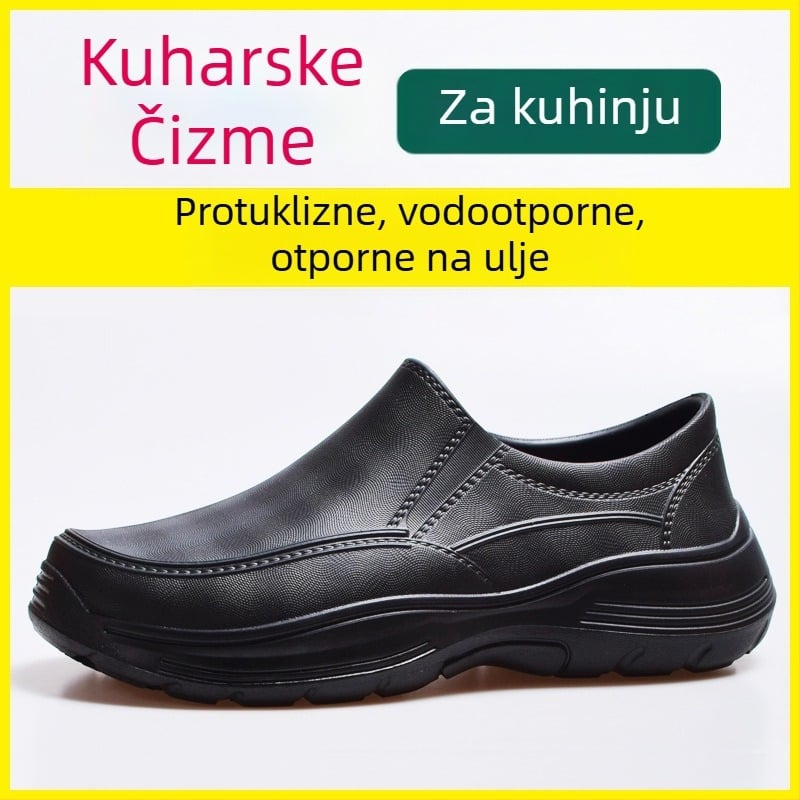 Kuharske cipele, EVA guma, protuklizne značajke, Titanium Shield marka