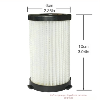 Filter za dodatnu opremu usisivača – kompatibilan s Moosoo D600/D601, model H-V6-600, marka catchwell, za kućnu upotrebu