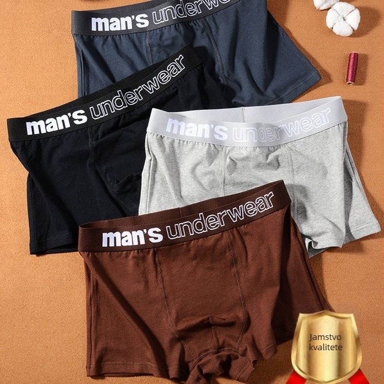 Muške sportske bokserice, materijal Nylon/Poliamid, srednji pojas, podstava prepona Nylon/Poliamid