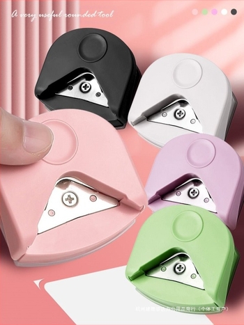 Round Corner Cutter R4 – Huamei uredski alat od nehrđajućeg čelika, model R4, domaći proizvod (Brand Huamei; Materijal Nehrđajući Čelik; Model R4; Domaći proizvod)