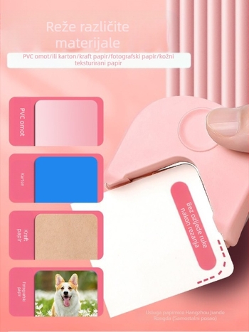 Round Corner Cutter R4 – Huamei uredski alat od nehrđajućeg čelika, model R4, domaći proizvod (Brand Huamei; Materijal Nehrđajući Čelik; Model R4; Domaći proizvod)