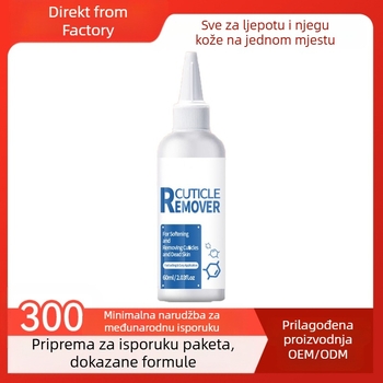 Nježni gel za piling noktiju i krema za popravak noktiju, hidratacija za suhe nokte