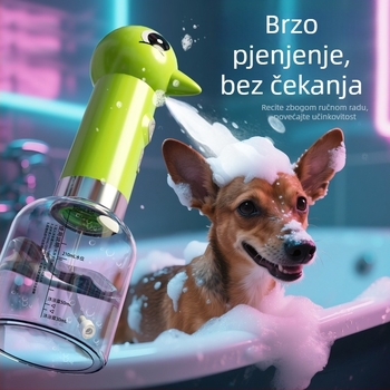 Stroj za pjenu za pranje psa — plastični, četka za kupanje/masažu, pakiranje 50 kom., Marka: Other Homes