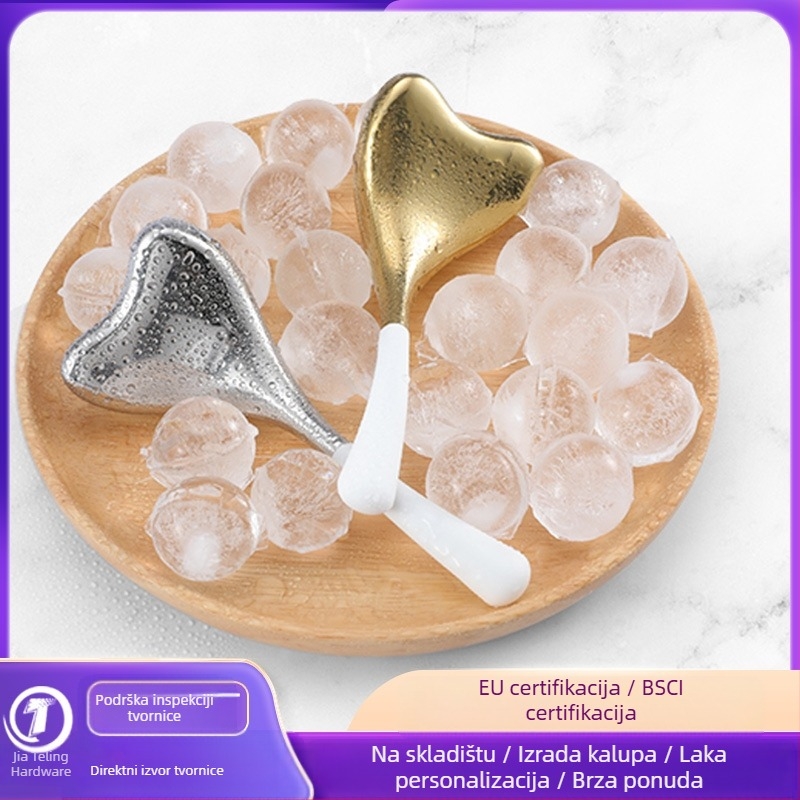 Massager za hladni kompres s oblikom ribe od nehrđajućeg čelika, ručni, prijenosni