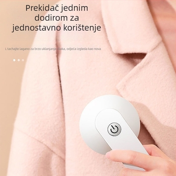 Uređaj za uklanjanje dlaka s tkanina – plastično kućište, model 719, lansiran 2024., rola za dlake i uklanjanje vlasi