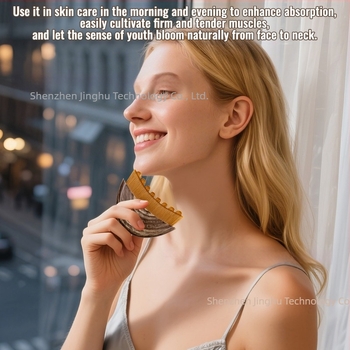 Četkica za lice za limfni kontur, vlakna od najlona/umjetnih vlakana, plastična drška, duljina vlakna 2 cm, ukupna duljina 8 cm