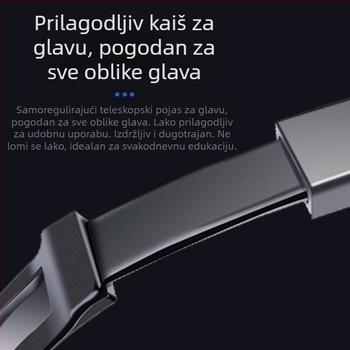 Žični slušalice s mikrofonom, USB priključak, frekvencijski raspon 20–20 kHz, impedancija 32 Ω, osjetljivost 98 dB