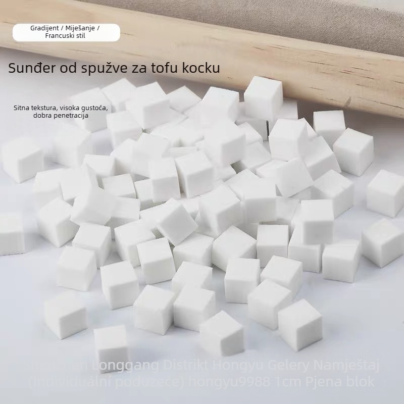 Set za otiske noktiju s spužvastim blokovima, plastika, 50 kom., Guangzhou, HONGYU