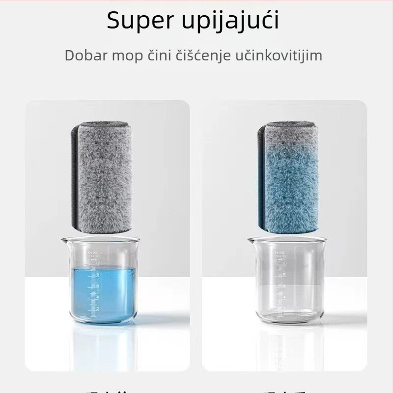 Spray mop za pod — suho i mokro čišćenje, dvostruka upotreba, izdržljiv, novi dizajn, 500 ml, bez mirisa, kutija 50 kom.