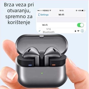 In-ear Bluetooth slušalice s ENC redukcijom buke, IPX7 vodootpornost, Bluetooth 5.3, trajanje baterije 4–8 sati