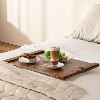 Drvena ploča za plinski štednjak – višenamjenska daska za rezanje i prijenosni pladanj