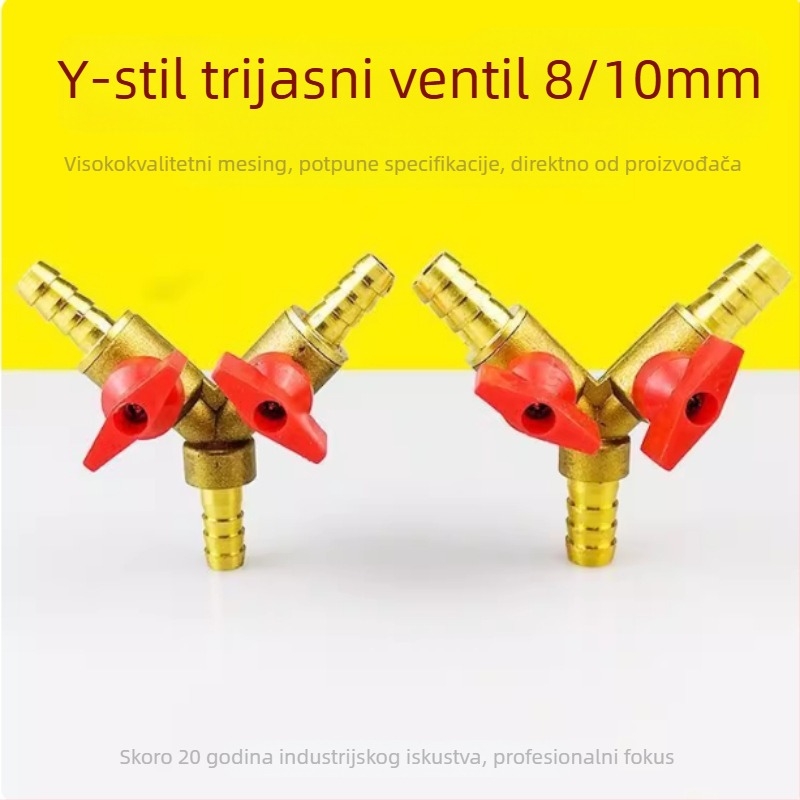 Plinski kuglasti ventil s tri putanje – Marka Liangju, Model S6561