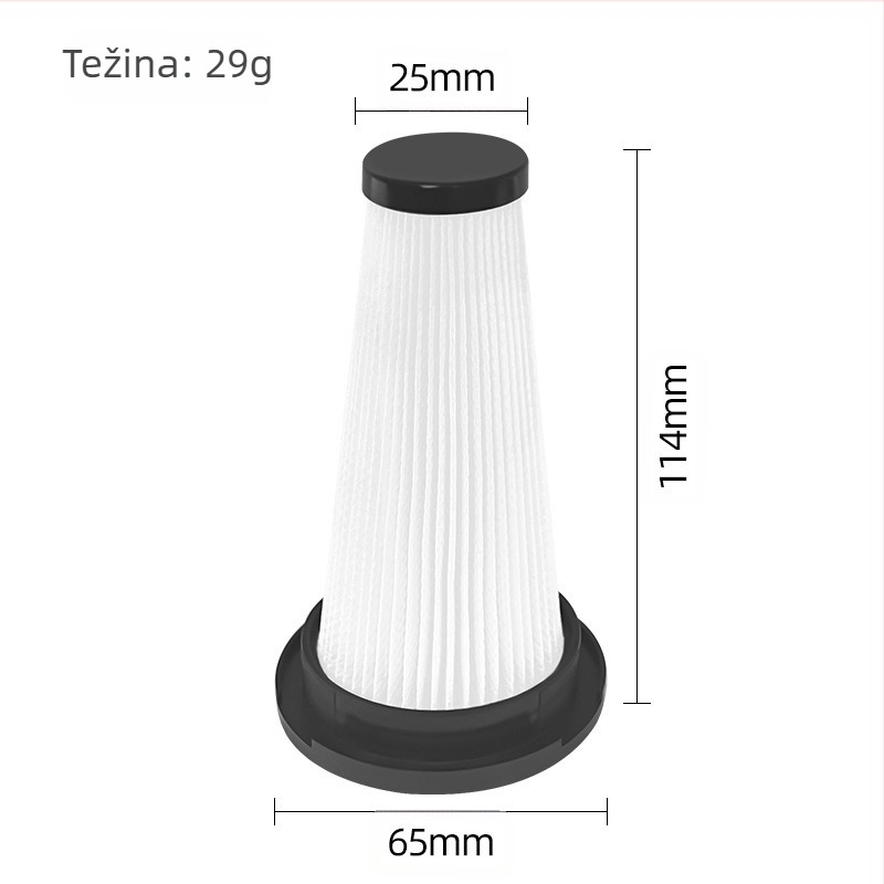 Filter za usisavač T350 – HEPA filter za Trucozie dodatku (Model: T350; Funkcija: Čišćenje; Namjena: Kućna upotreba; Opseg: 101–150 m²)