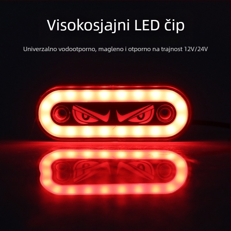 Demon Eye bočna svjetiljka kamiona (ND, ABS, 12–24V, ND565214, kamionska prikolica)