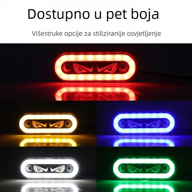 Demon Eye bočna svjetiljka kamiona (ND, ABS, 12–24V, ND565214, kamionska prikolica)