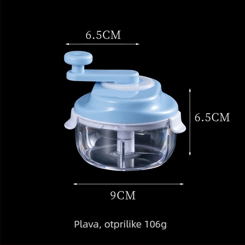 Ručni drveni lis za češnjak — višenamjenski kuhinjski alat