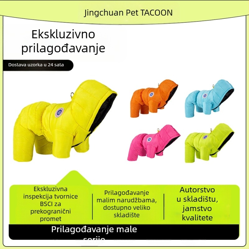 Odjeća za četveronožne pse — poliester, britanski stil, Tagoon brend