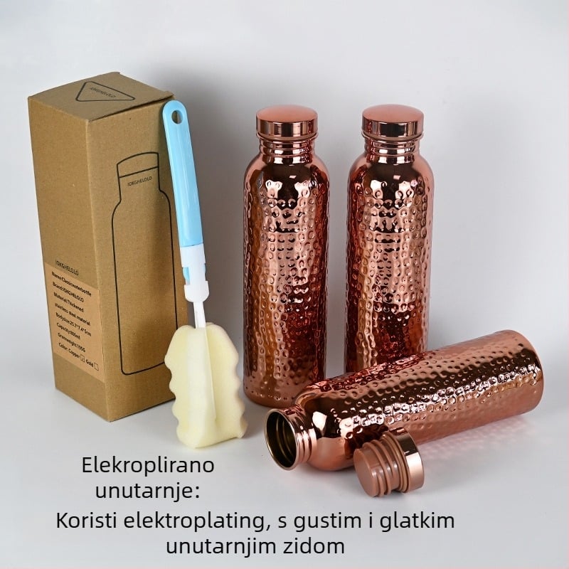 Sportska boca za vodu, jednostavan dizajn, PP plast, mogućnost prilagođavanja logotipa, lansirano 2025.