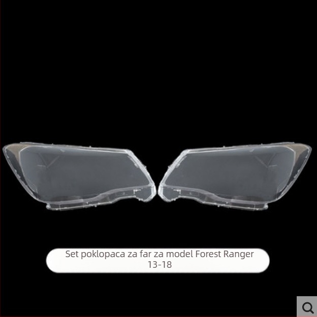 Wheeler poklopac svjetla za Subaru Forester – staklena kapica za farove, kompatibilna s Forester svjetlima, prilagođena obrada