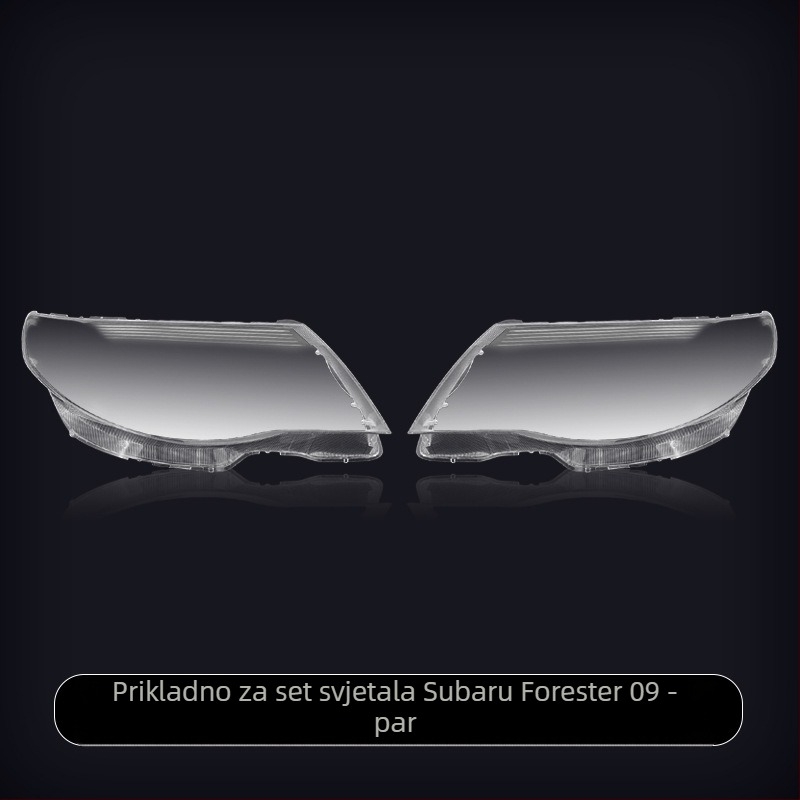 Wheeler poklopac svjetla za Subaru Forester – staklena kapica za farove, kompatibilna s Forester svjetlima, prilagođena obrada