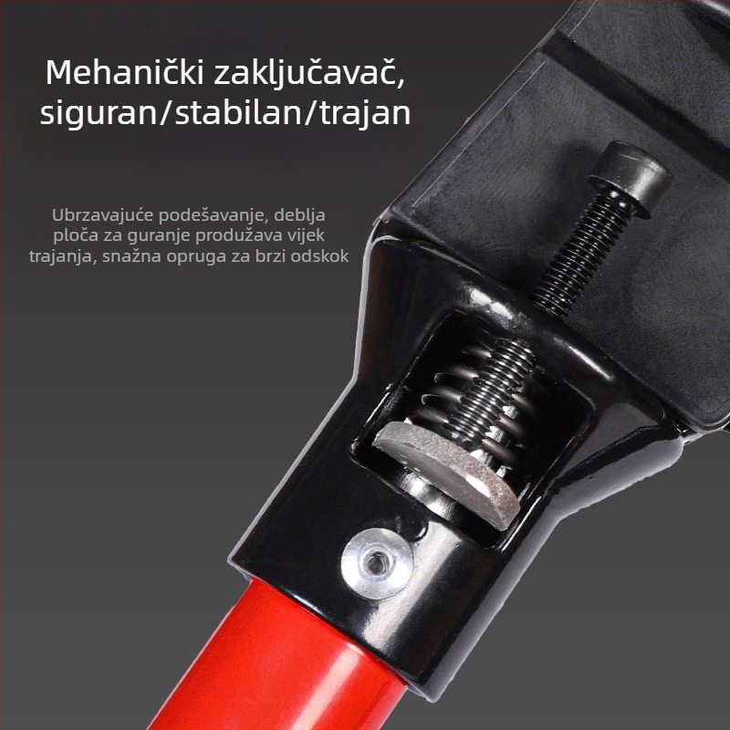 Teleskopski drveni nosač za ugradnju u strop, ormarići iznad umivaonika i kupaonice — Dongxian