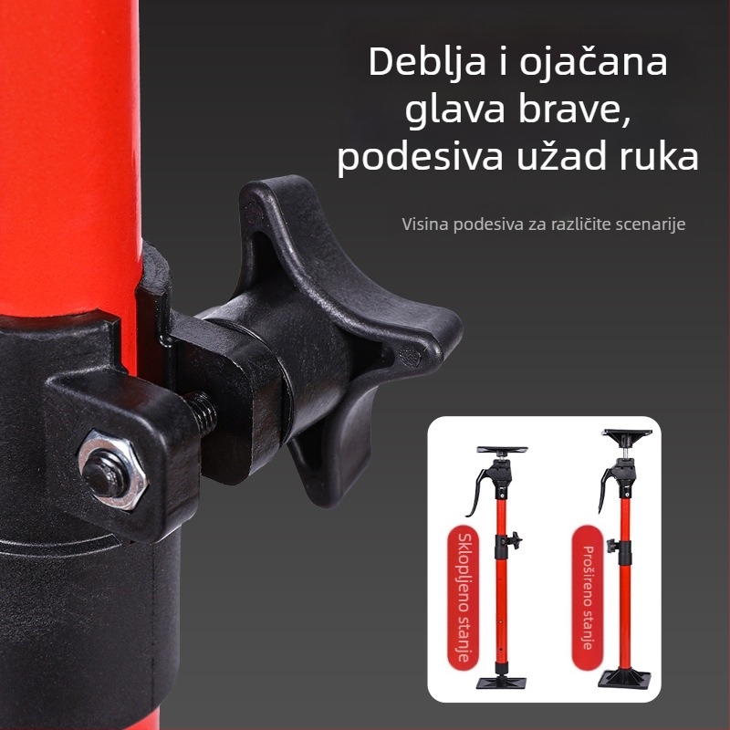 Teleskopski drveni nosač za ugradnju u strop, ormarići iznad umivaonika i kupaonice — Dongxian