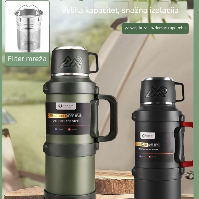 Termos boca – 304 nehrđajući čelik, izolacija 12–24 h, marka Aowu, Termos, lansiranje jesen/zima 2025