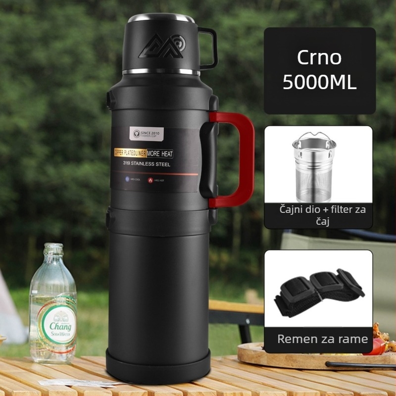 Termos boca – 304 nehrđajući čelik, izolacija 12–24 h, marka Aowu, Termos, lansiranje jesen/zima 2025